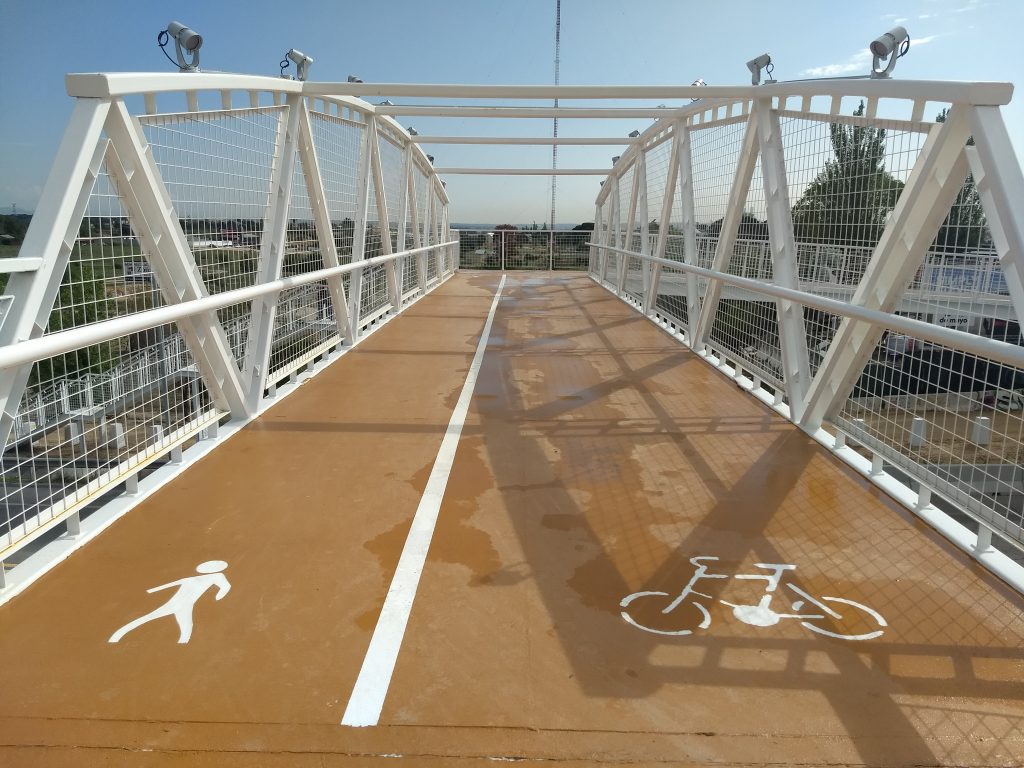 Pasarela peatonal Pozuelo de Alarcón